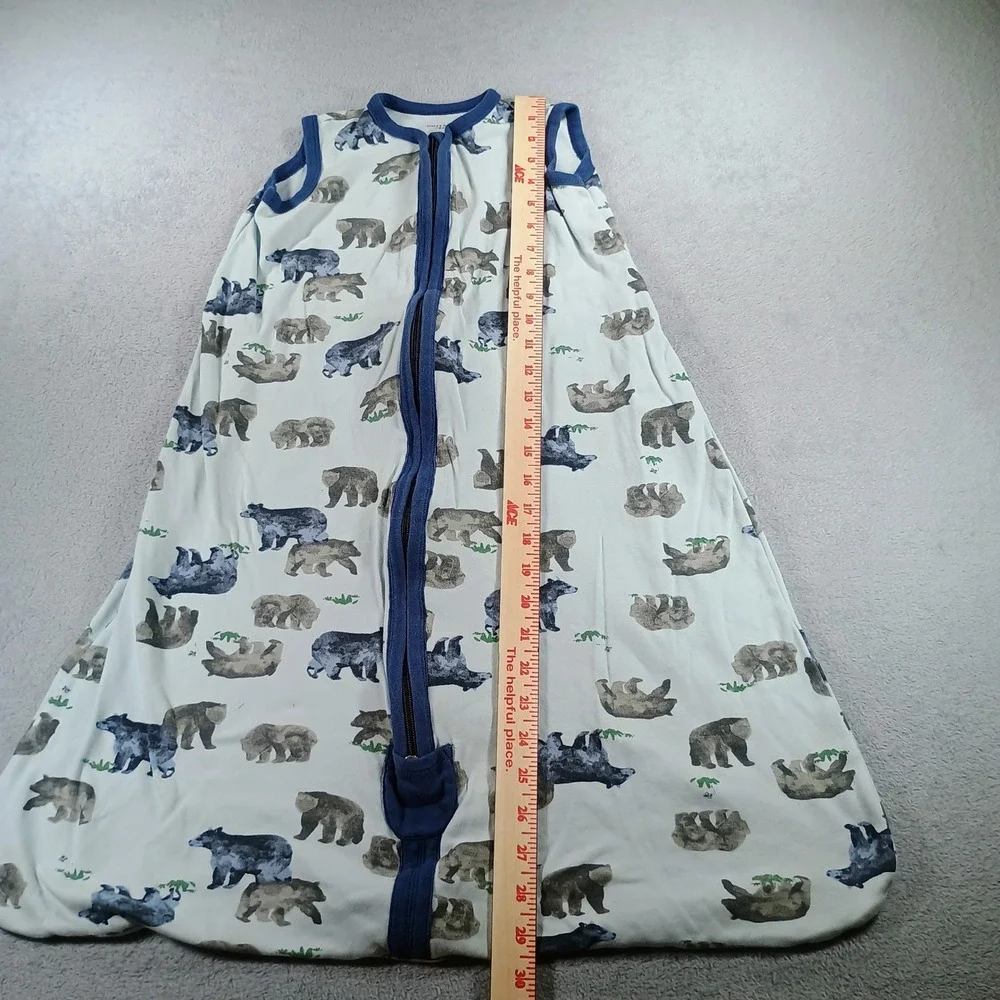 Burt's Bees Baby Unisex Beekeeper Sleep Sack Blue Large 12-18M Organic Cotton